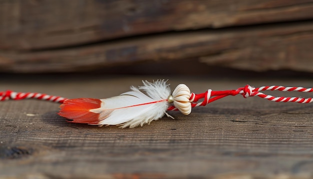 Foto a martisor con un pequeño