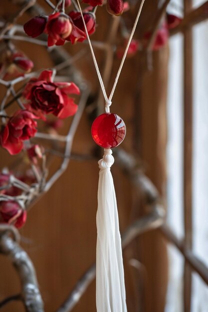 Foto a martisor con un pequeño