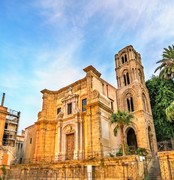 La Martorana o Co-Catedral de Santa María del Almirante en Palermo - Sicilia, Italia