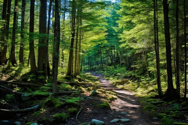 Foto más allá de los caminos trillados