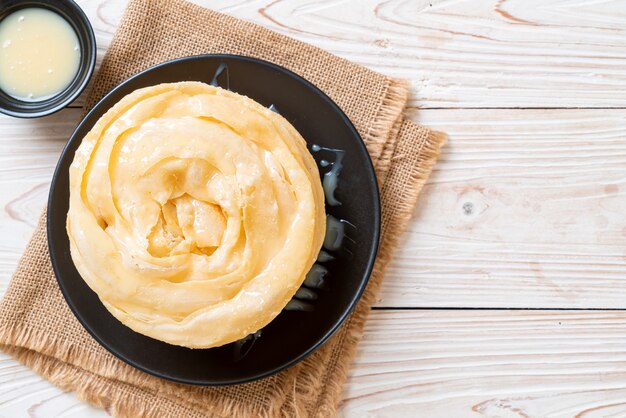 masa de roti crujiente frita