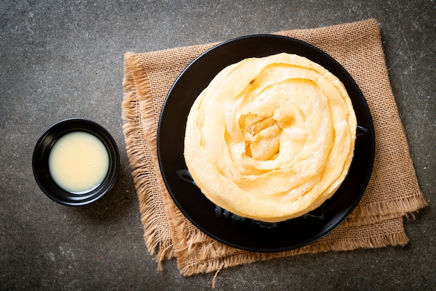 masa de roti crujiente frita