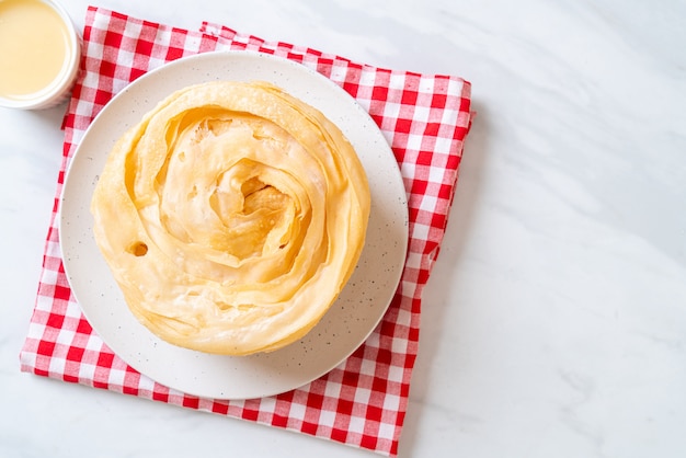 masa de roti crujiente frita