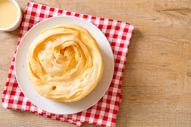 masa de roti crujiente frita