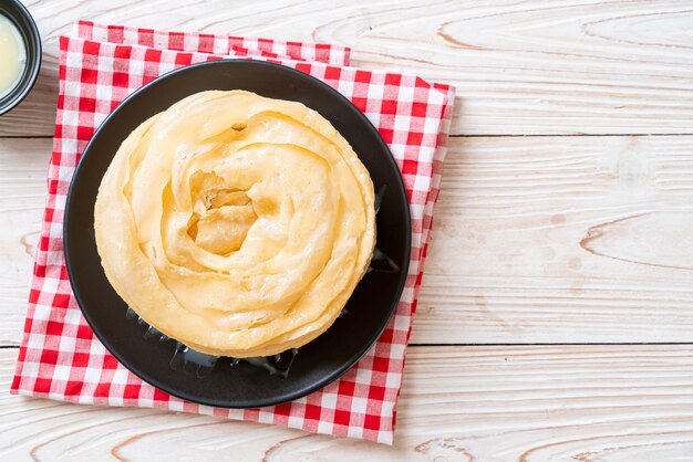 masa de roti crujiente frita