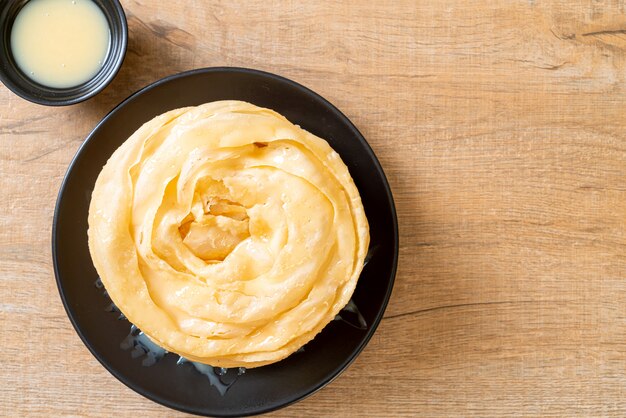 masa de roti crujiente frita