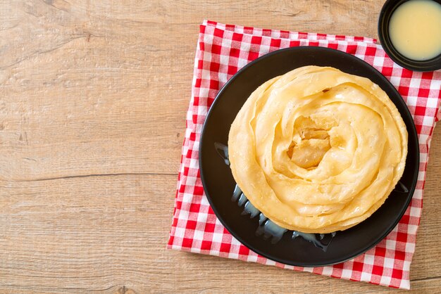 masa de roti crujiente frita