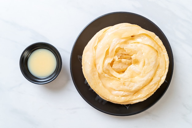 masa de roti crujiente frita