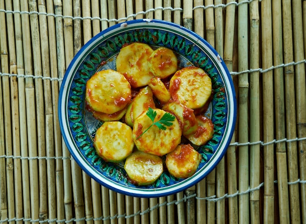 Masala Kundru Sabzi - curry de verduras indio.