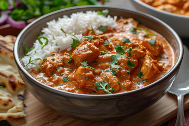 Masala de pollo con tikka