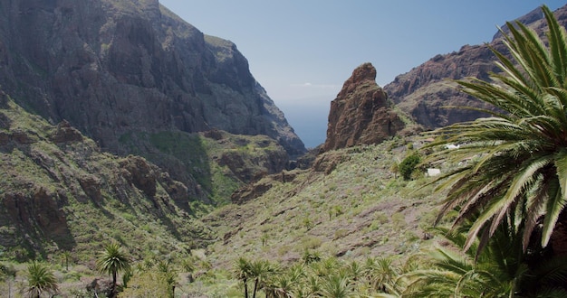 Masca Gorge e aldeia na ilha de Tenerife Ilhas Canárias, Espanha