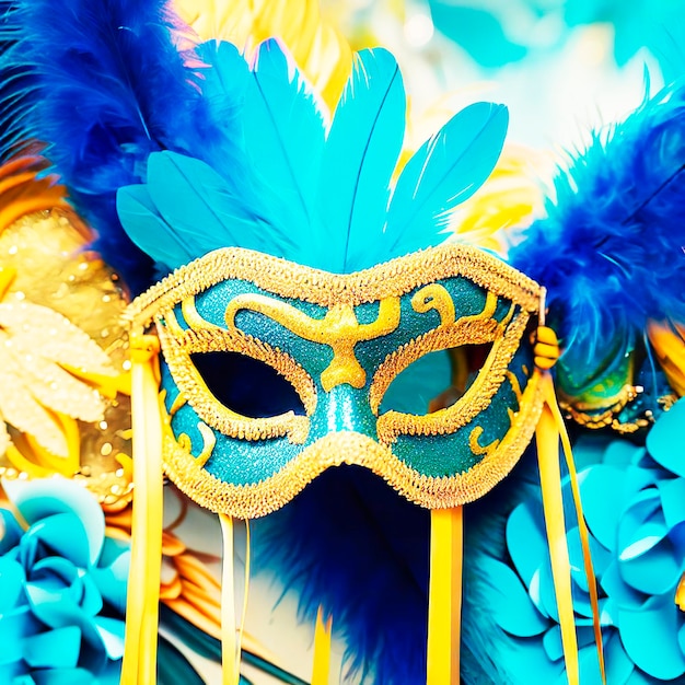 Foto mascara de carnaval