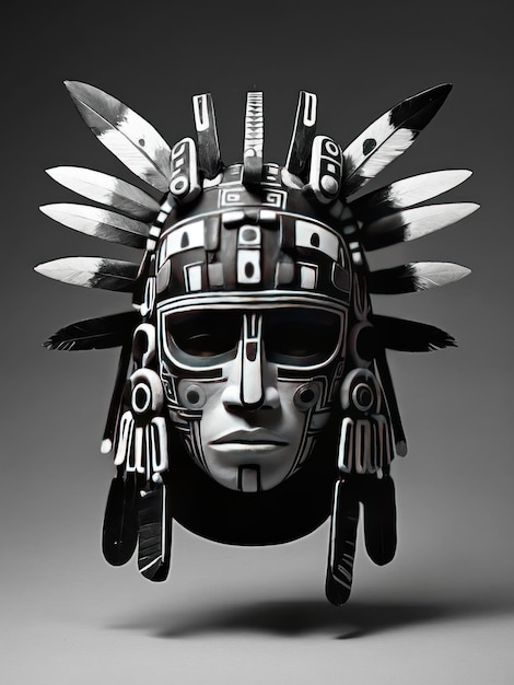 Máscara Hopi Kachina Cultura nativa americana Arte antiga