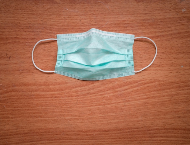 Foto máscara protetora médica para o coronavírus
