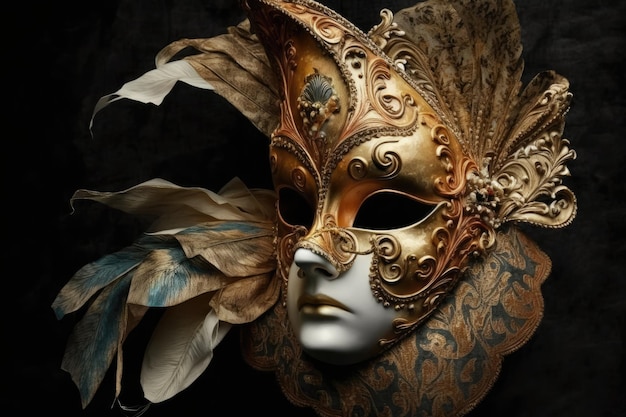 Máscara veneciana ordinaria