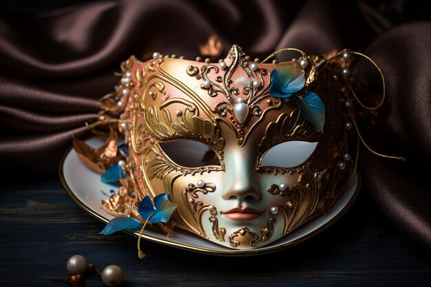 Mascarada de chocolate opulento