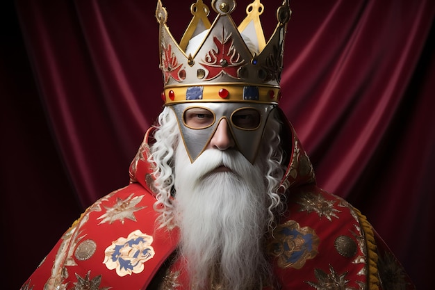 Máscaras ou fantasias com tema Sinterklaas