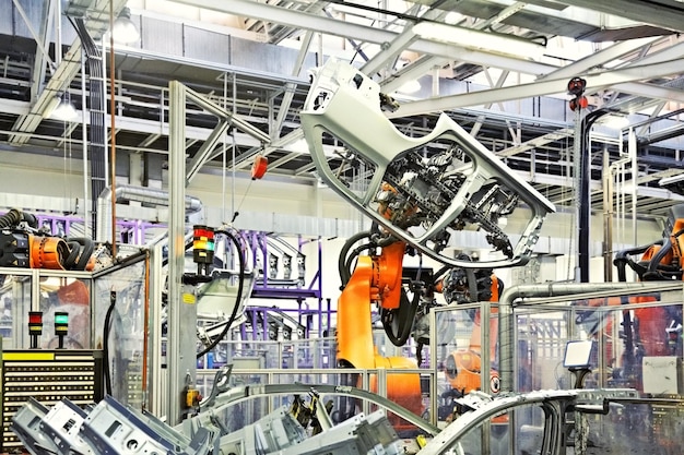 Maschinen in der Fabrik