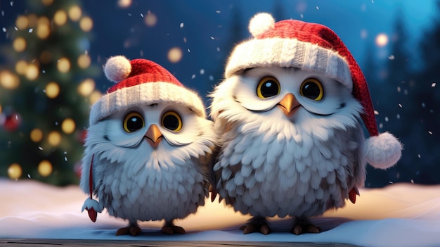 Mascotas divertidas para Navidad