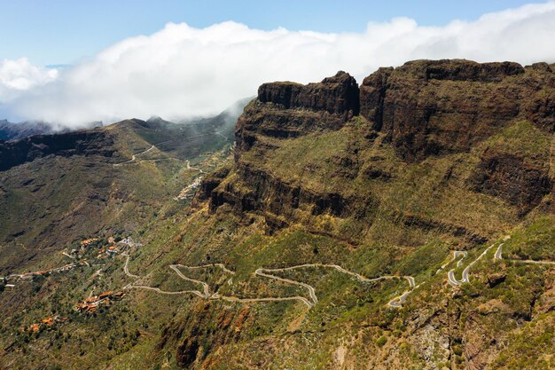 Maskendorf in Spanien beliebtes Touristenziel Maskendorf auf Teneriffa