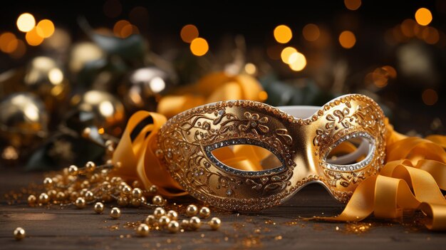 Maskerade-Maske HD 8K Wallpaper Stock Photographic Image