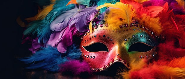 Maskerade Party Karneval Konzept Thema Venezianische Karnevalsmaske