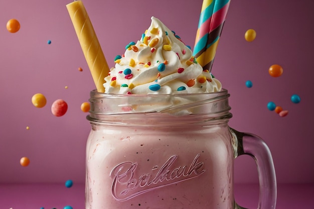 Mason Jar Milkshake Tratamento