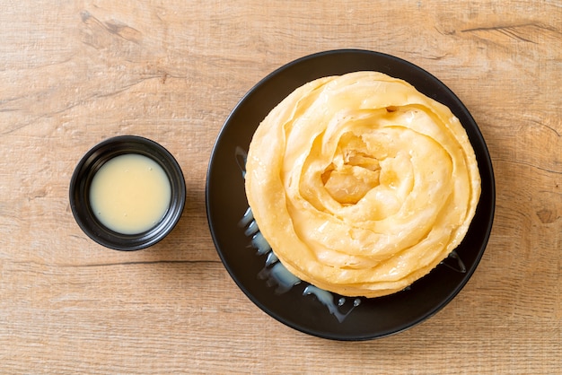 massa roti crocante frita