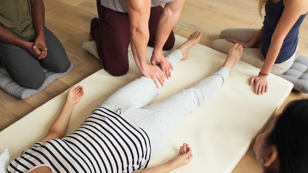 Massage-Therapie-Gruppenkurs