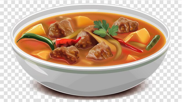 Massaman Curry, um prato saboroso da Tailândia