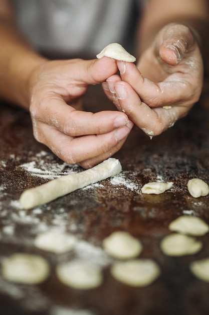 Massas Orecchiette caseiras