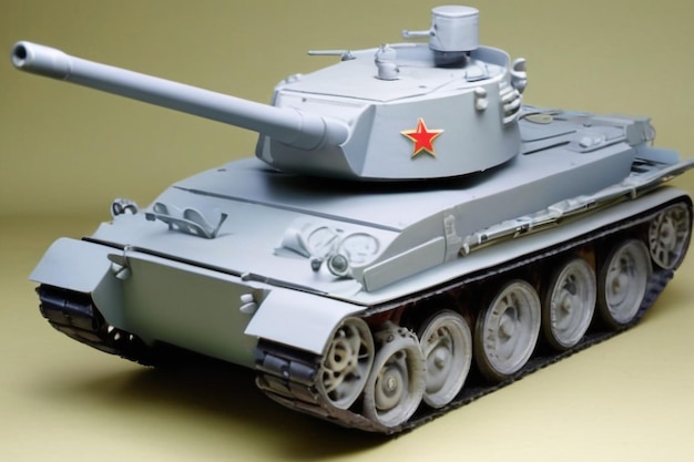 Maßstabsmodell eines russischen Panzers