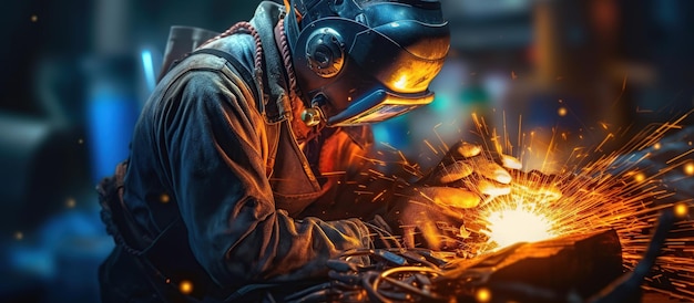 Master Welder soldadura en la industria