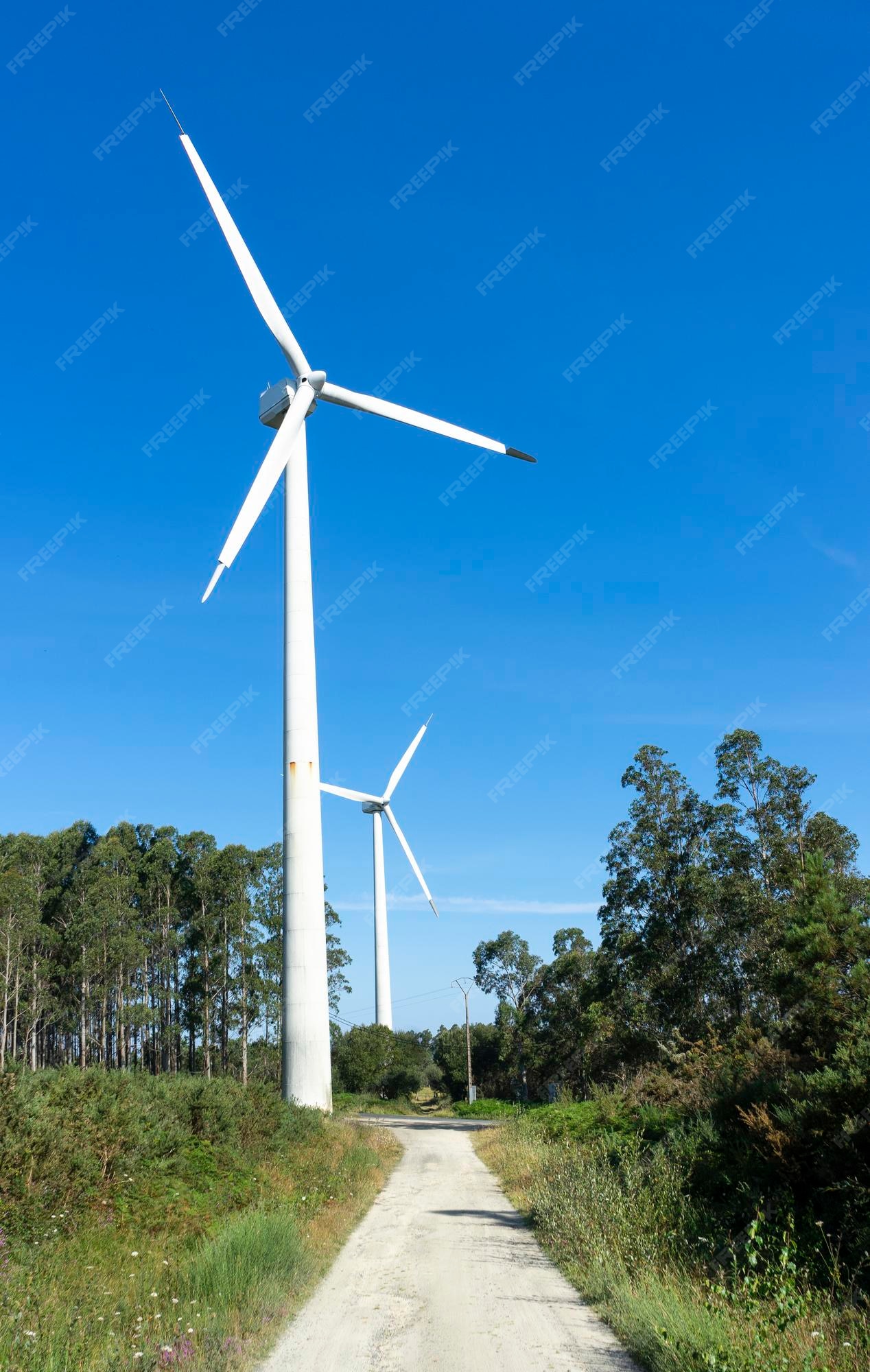 Turbina Eólica Energia Alternativa Energia Eólica Um Moinho De Vento Num  Campo Nas Montanhas Vista De Cima De Uma Turbina Eólica N Imagem de Stock -  Imagem de ambiente, moinho: 208066609