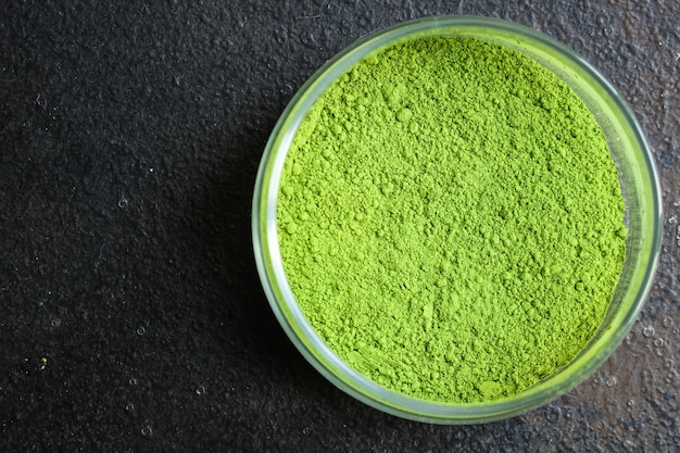 Matcha - chá verde em pó, suplemento alimentar