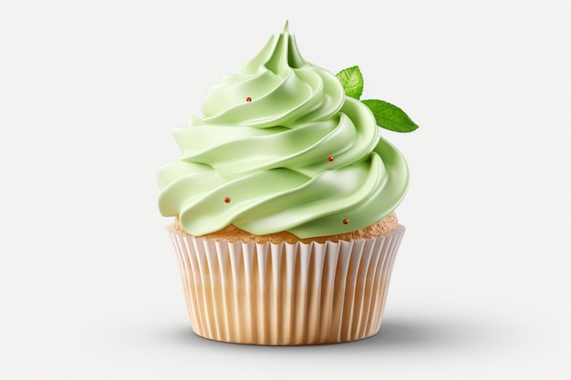 Matcha-Cupcake