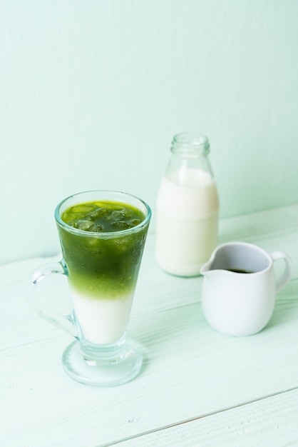 Matcha Grüntee Latte