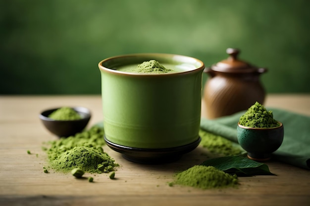 Matcha-GrünteeJapanische Küche