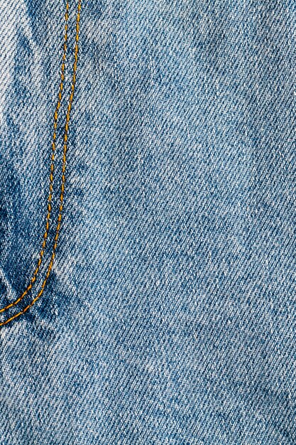 Material aus blauem Denim