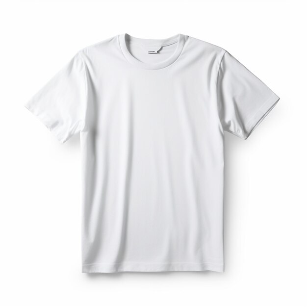 Material de maqueta de camiseta blanca