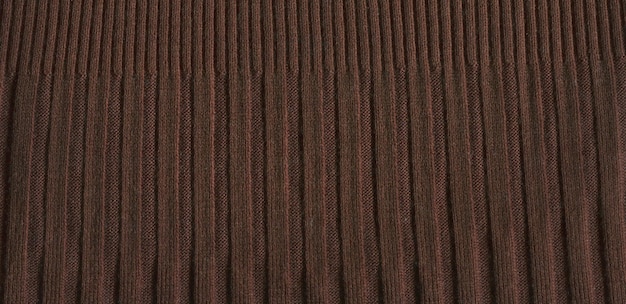 Material marrón textil con patrón de mimbre de cerca