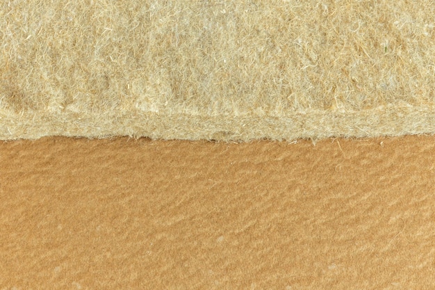 Foto materialien hintergrund komprimierte wärmedämmende hanffaserverbundplatten