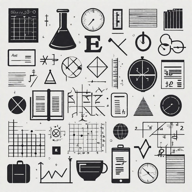 Foto mathematische formeln und gleichungen