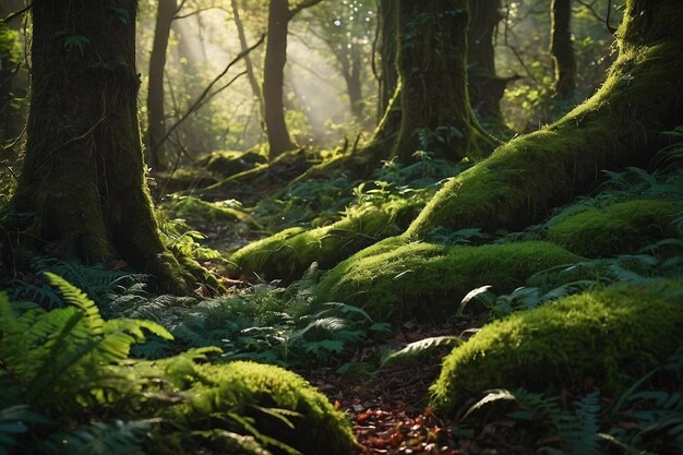 El matorral del bosque encantado