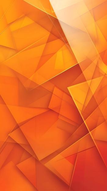 Foto una matriz geométrica abstracta de bloques de naranja en estilo minimalista