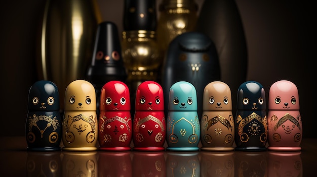 Matryoshka muñeca rusa generativa ai