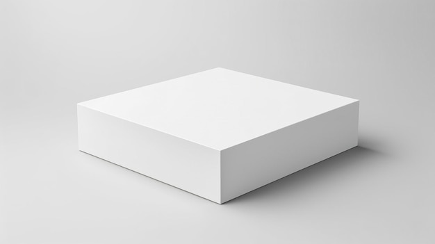 Matte Paper Box Mockup