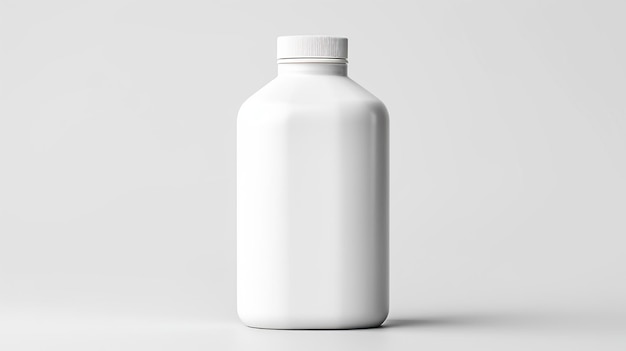 Matte Plastikflasche Mockup