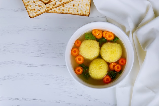 Matzo Matzá Bolas de sopa Pascua judía festivo Comida - Matzá Bolas de sopa