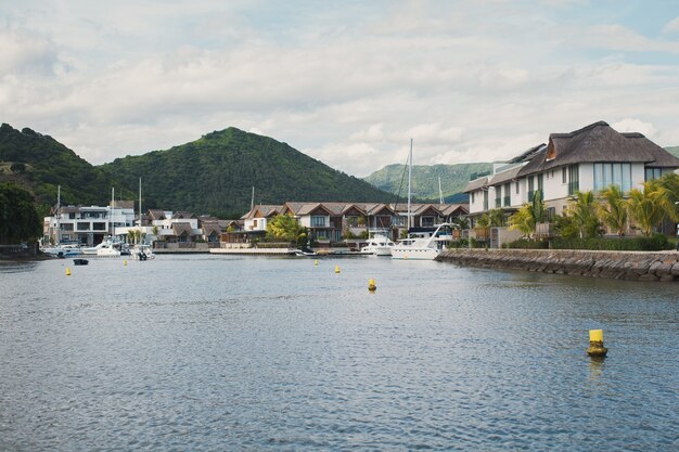 Mauritius Yachtclub, tropische Insel